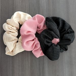 3pk Professional Scrunchies (Pink)